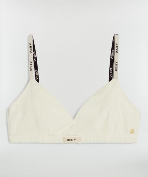 EFFIE bralette van badstof