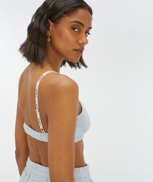 EFFIE bralette van badstof