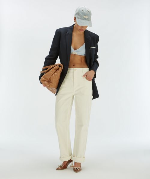 EFFIE bralette van badstof
