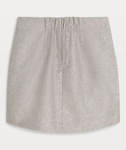 ELLEN taillierter Rock mit Lurex
