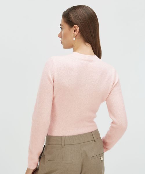 ESAI slim fit sweater with decorative stones