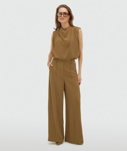 JV-ESSA High-Waist-Hose mit weitem Bein