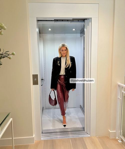 ESTRELLA oversized Blazerkleid mit Shorts