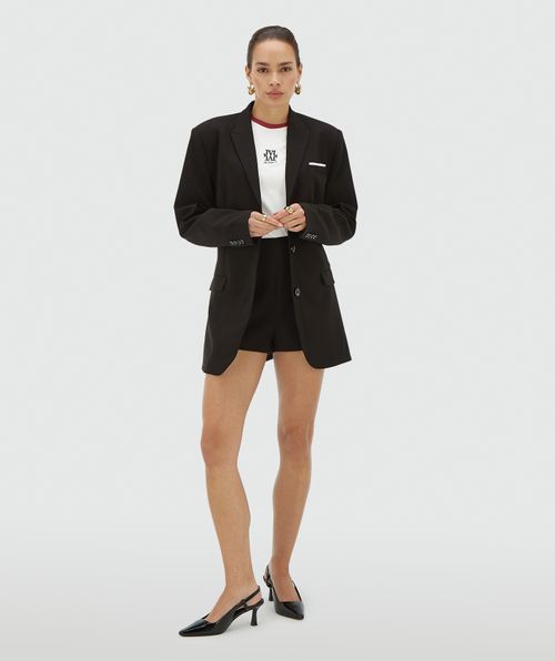 ESTRELLA oversized blazerjurk met shorts