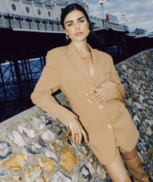 ESTRELLA oversized blazer dress