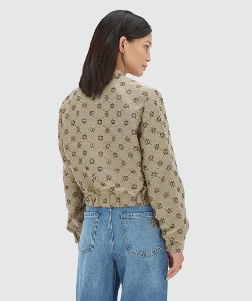 FABIENNE bomberjas met lurex