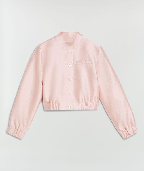 FABIENNE bomber jacket with lurex