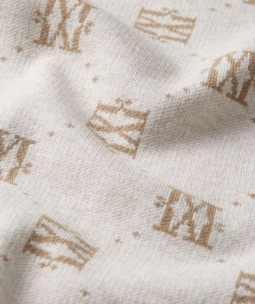 FAE straight fit sweater with logo print