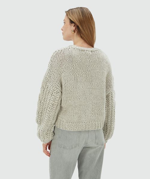 FAYENNA cardigan with wool