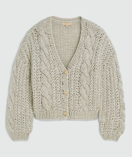 FAYENNA cardigan with wool