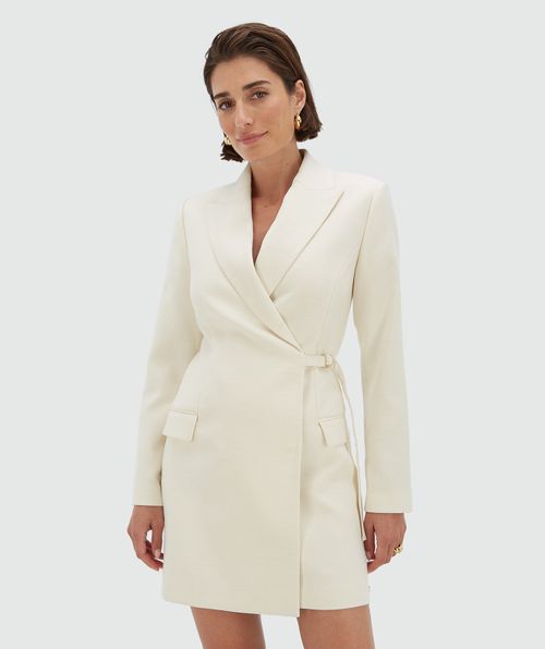 FAYOLLAH relaxed fit blazer dress