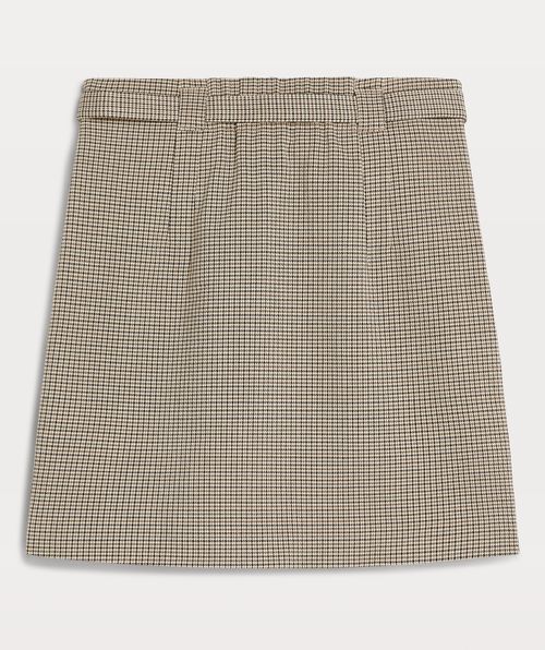 FIONA mini skirt with check print