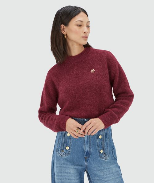 FRESIA oversized trui met merinowol