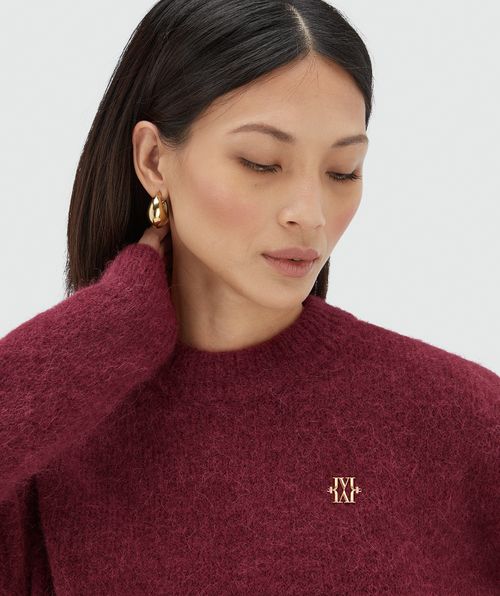 FRESIA oversized trui met merinowol
