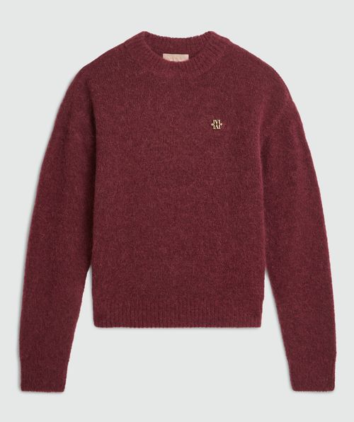 FRESIA oversized trui met merinowol