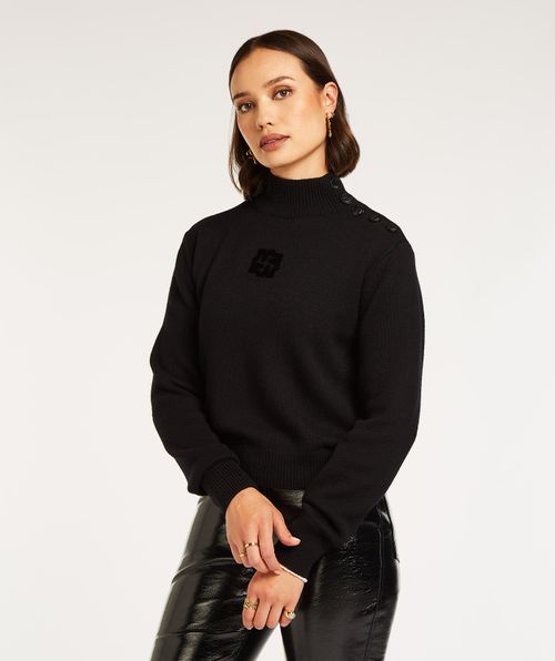 GABY Pullover mit regular fit und Wolle