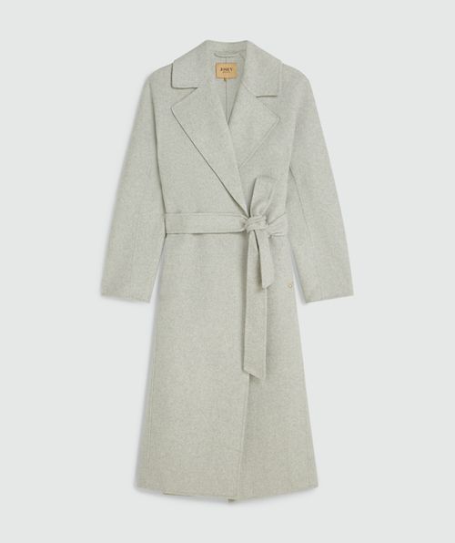 HARPER straight fit coat with cashmere