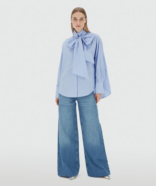 HEDY oversized blouse met strik