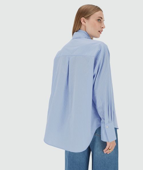 HEDY oversized blouse met strik