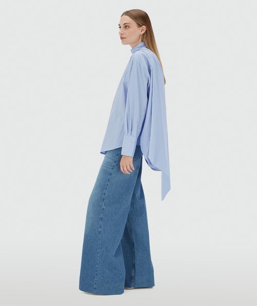 HEDY oversized blouse met strik