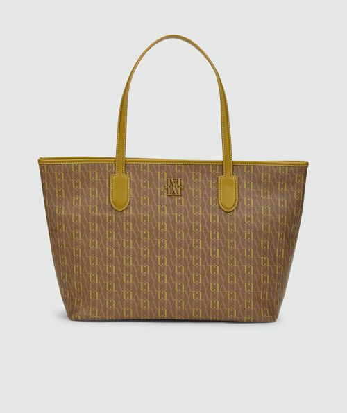 JV-HUDA shopper bag with logo print