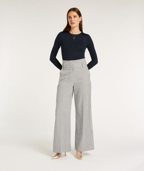 INDIANA high rise wide leg pantalon