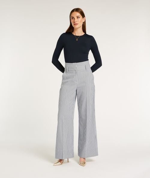 INDIANA high rise wide leg trousers