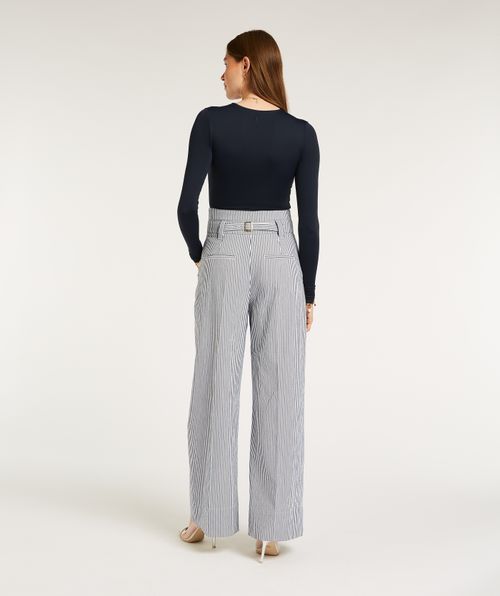 INDIANA high rise wide leg trousers