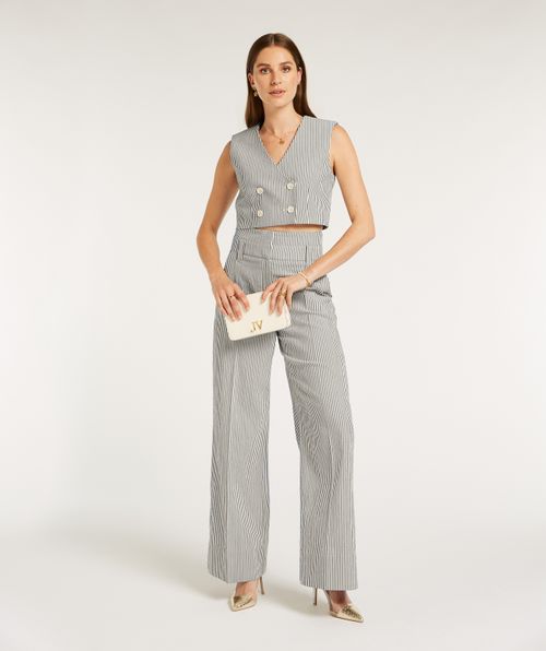 INDIANA high rise wide leg trousers