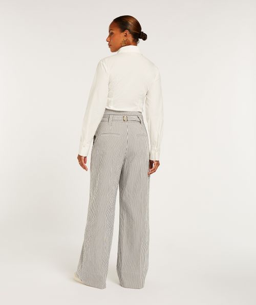 INDIANA high rise wide leg trousers