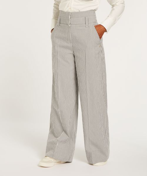 INDIANA high rise wide leg Hose