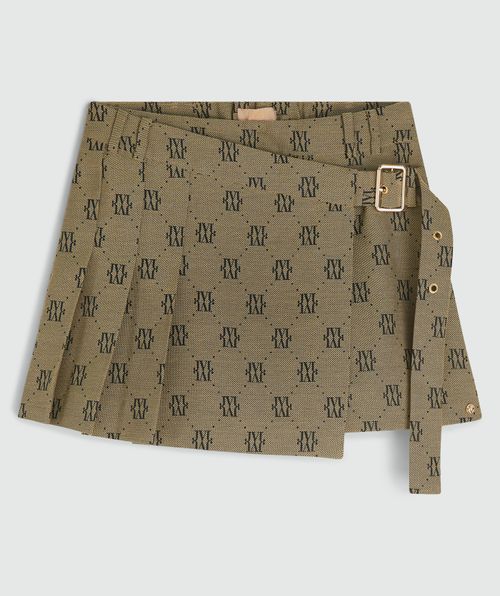 ISADEE mid rise skort met logo