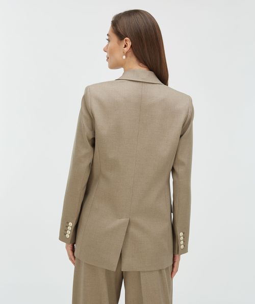 ISE Straight Fit Blazer mit Riemen