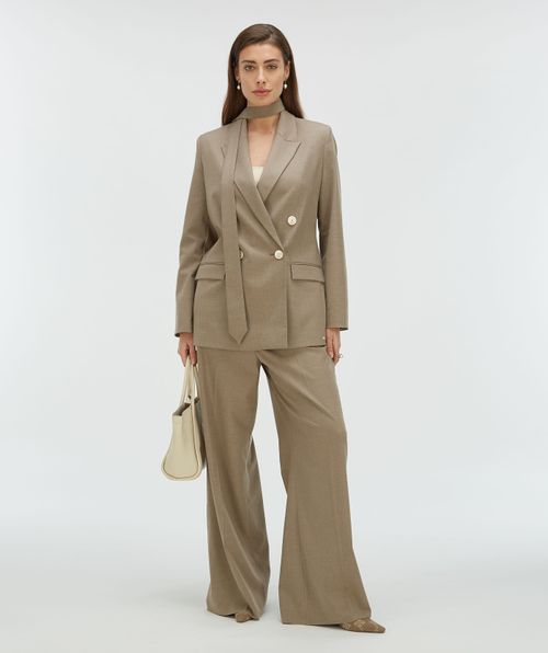 ISE Straight Fit Blazer mit Riemen
