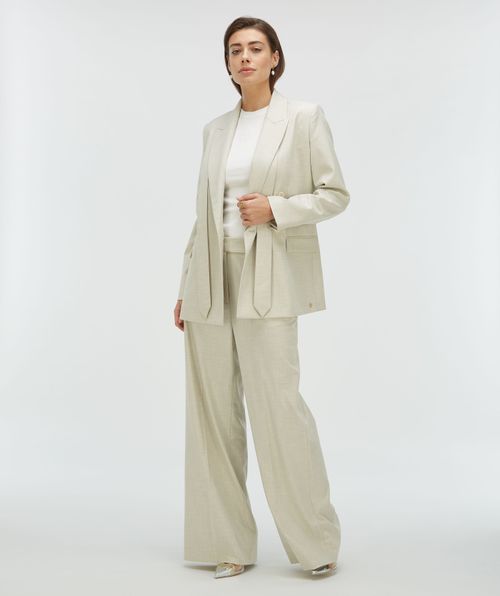ISE Straight Fit Blazer mit Riemen