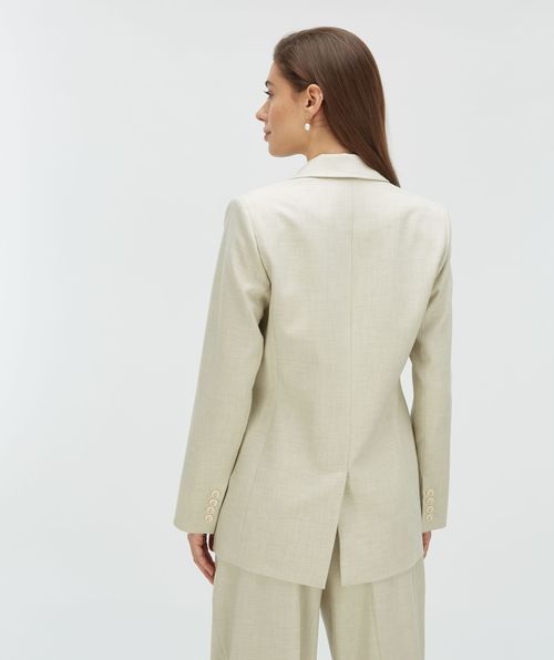ISE Straight Fit Blazer mit Riemen