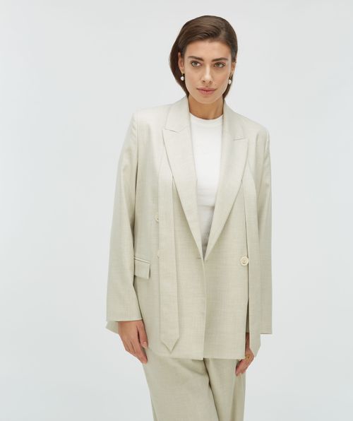ISE Straight Fit Blazer mit Riemen
