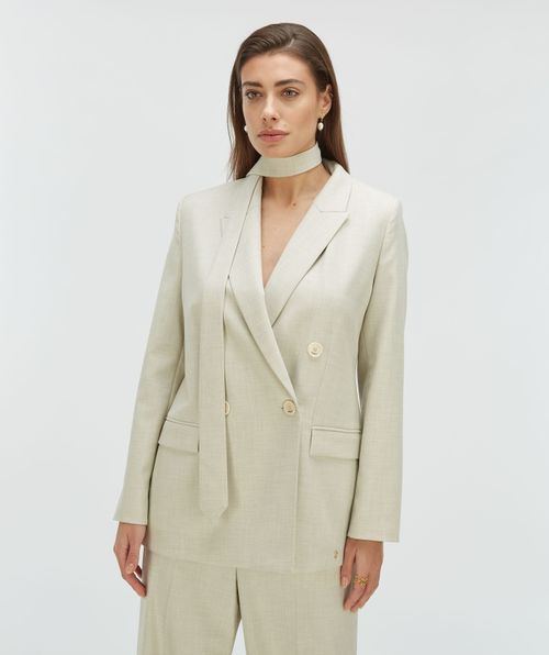 ISE Straight Fit Blazer mit Riemen
