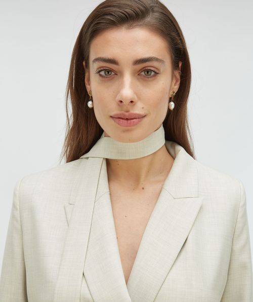ISE Straight Fit Blazer mit Riemen