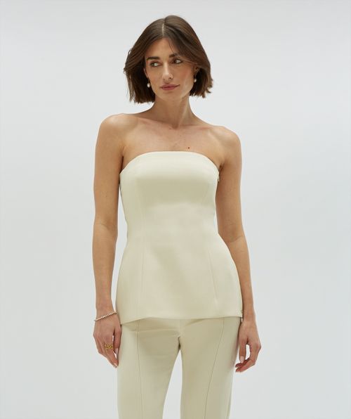 IVY fitted bustier top