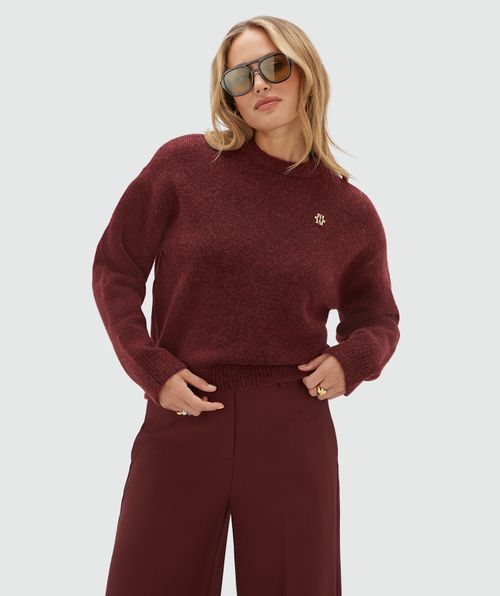 JV-IZE Oversized-Sweater mit Logo