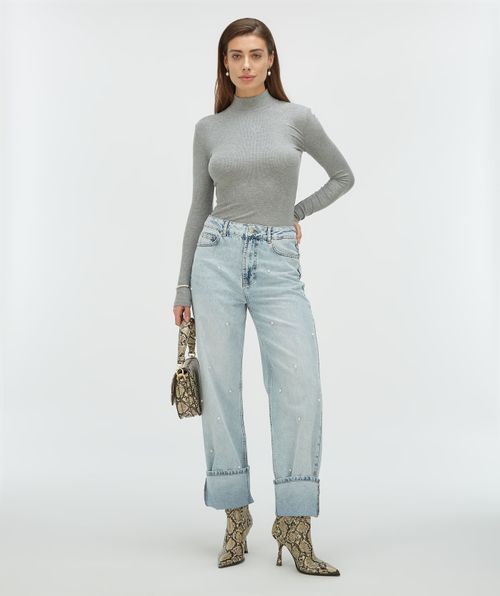 JACKY super skinny fit turtleneck with logo