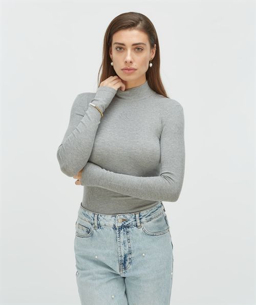 JACKY super skinny fit turtleneck with logo
