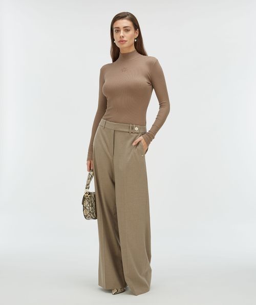 JACKY super skinny fit turtleneck with logo