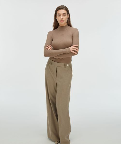 JACKY super skinny fit turtleneck with logo