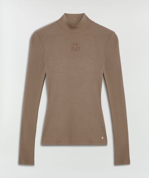 JACKY super skinny fit turtleneck with logo