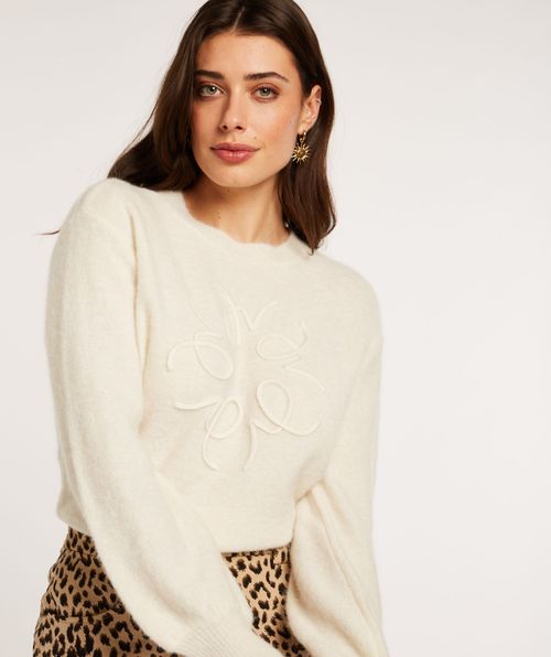 JENNIFER regular fit sweater with merino wool