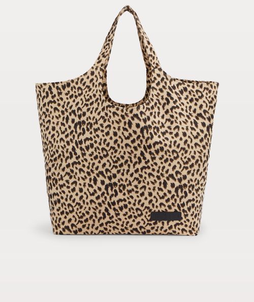 JOES shopping bag with leopard dessin