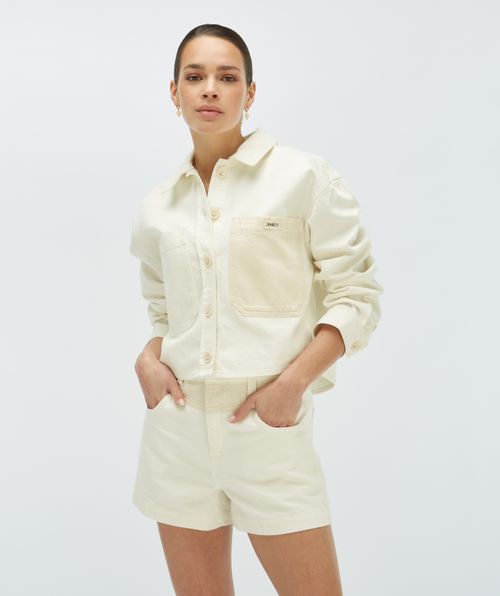 JOLETTE cropped regular fit jacket