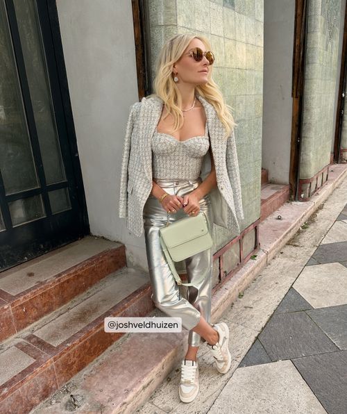 CASEY high rise girlfriend broek